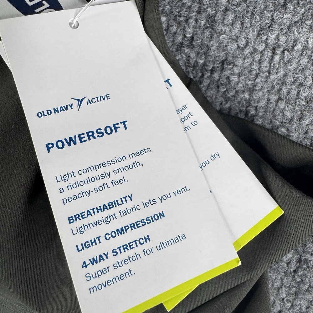 Old Navy Active Size XL Sports Bra Medium Support Padded NWT Powersoft Green - Picture 4 of 5